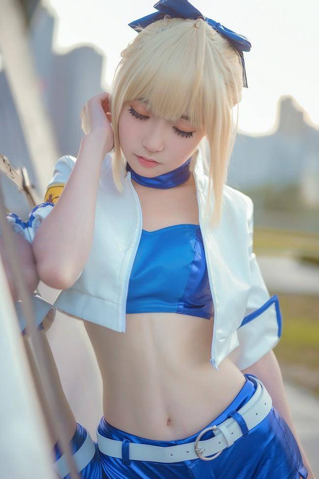 阿尔托莉雅 赛车服cosplay Cn：泡泡(图4)