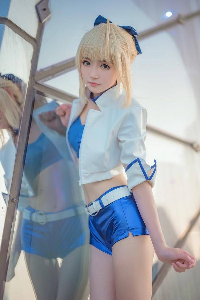 阿尔托莉雅 赛车服cosplay Cn：泡泡(图5)