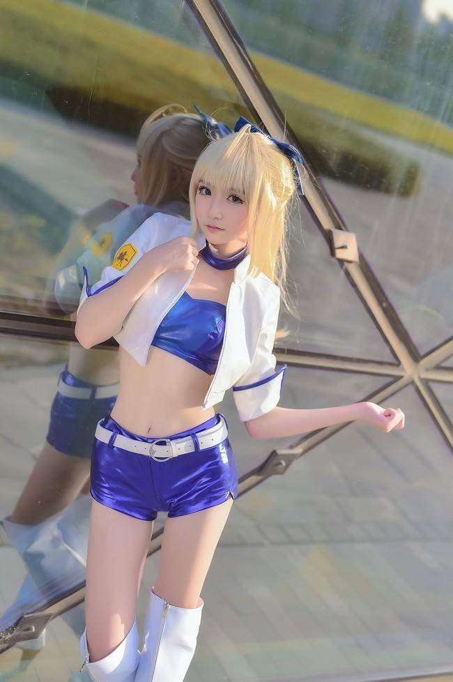 阿尔托莉雅 赛车服cosplay Cn：泡泡(图2)