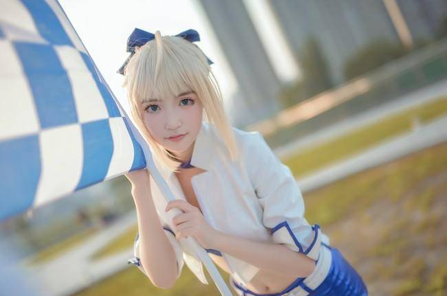 阿尔托莉雅 赛车服cosplay Cn：泡泡(图10)