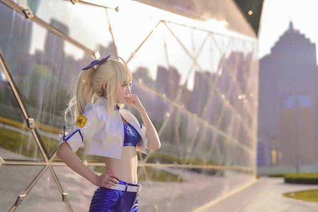 阿尔托莉雅 赛车服cosplay Cn：泡泡(图11)