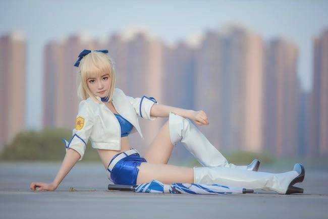 阿尔托莉雅 赛车服cosplay Cn：泡泡(图13)