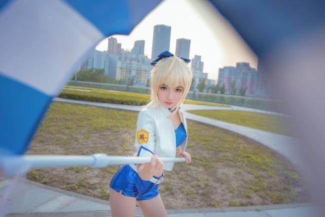 阿尔托莉雅 赛车服cosplay Cn：泡泡(图12)