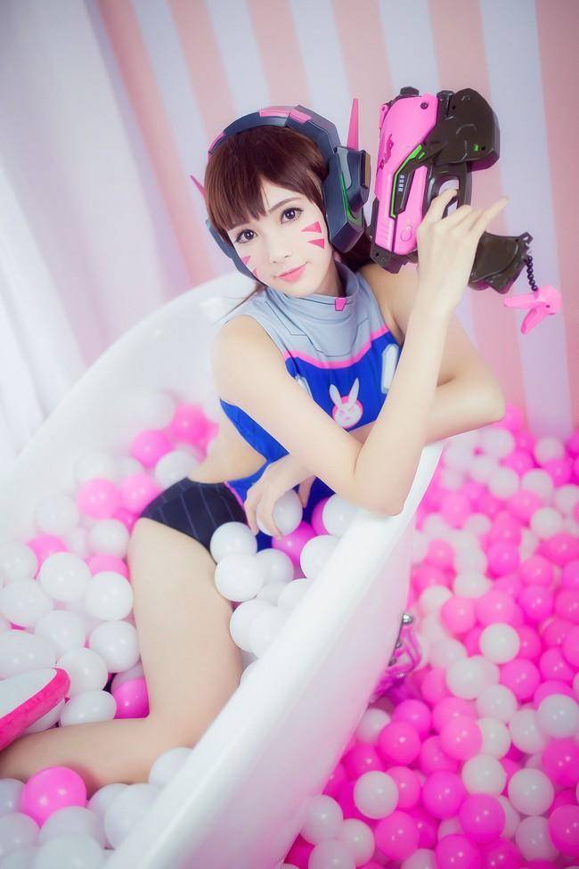 D.Va泳装 Cn：赤月(图4)