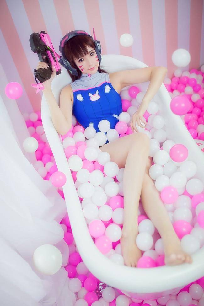 D.Va泳装 Cn：赤月(图3)
