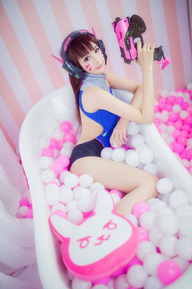D.Va泳装 Cn：赤月(图5)