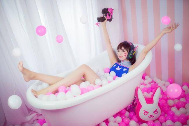 D.Va泳装 Cn：赤月(图7)