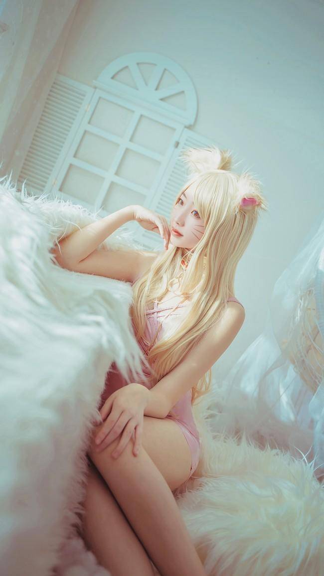 英雄联盟阿狸cosplay Cn：阿八八八w(图1)