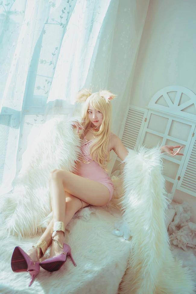 英雄联盟阿狸cosplay Cn：阿八八八w(图3)