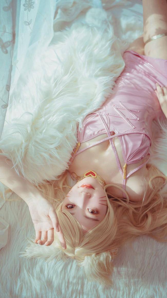 英雄联盟阿狸cosplay Cn：阿八八八w(图6)