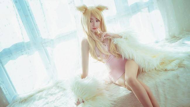 英雄联盟阿狸cosplay Cn：阿八八八w(图7)
