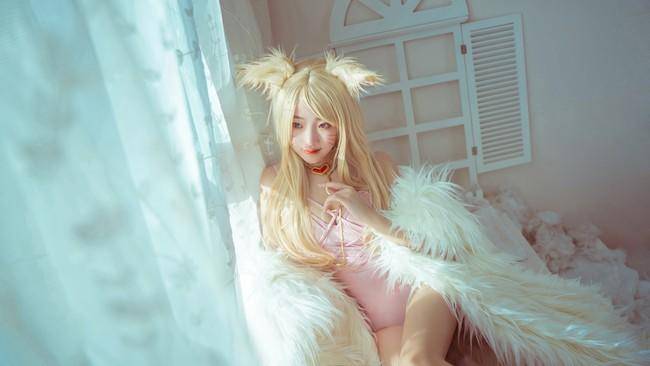 英雄联盟阿狸cosplay Cn：阿八八八w(图10)
