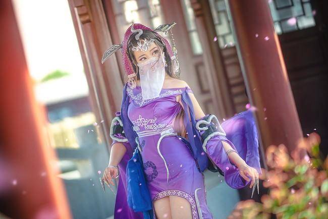 剑网3破虏毒姐cosplay Cn：阿八八八w(图3)