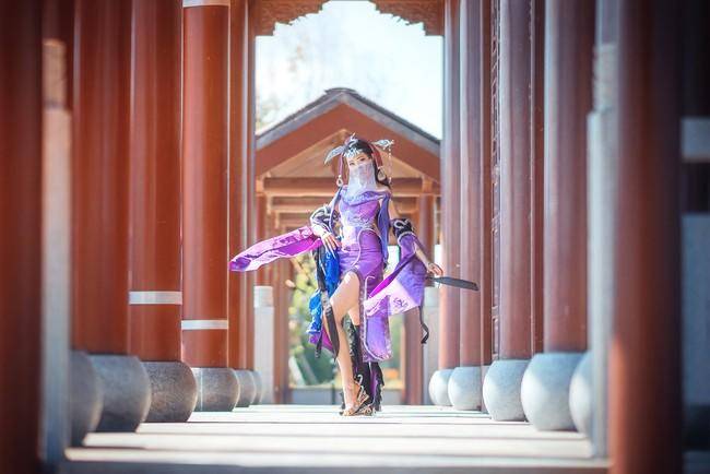 剑网3破虏毒姐cosplay Cn：阿八八八w(图4)