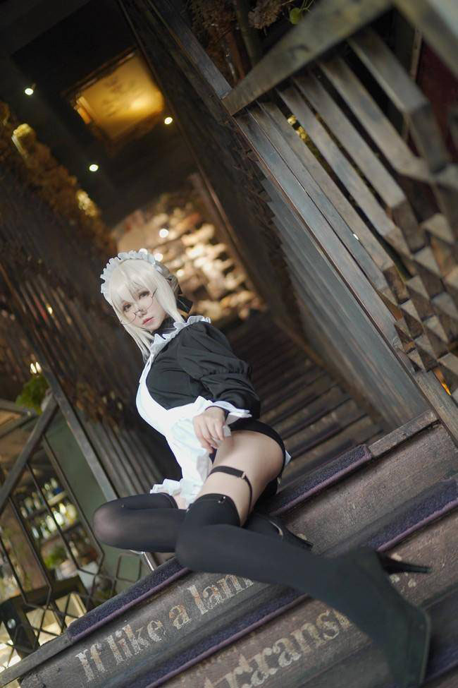迷之女主角X女仆绝对领域 Cn：coser衣衣(图6)
