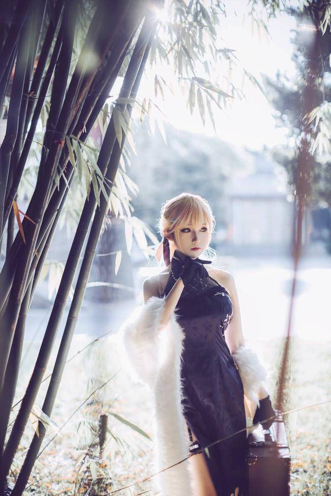 少女前线 紫雨心cosplay Cn：coser衣衣(图5)