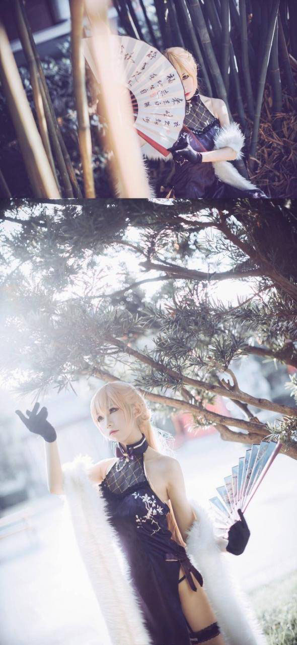 少女前线 紫雨心cosplay Cn：coser衣衣(图6)