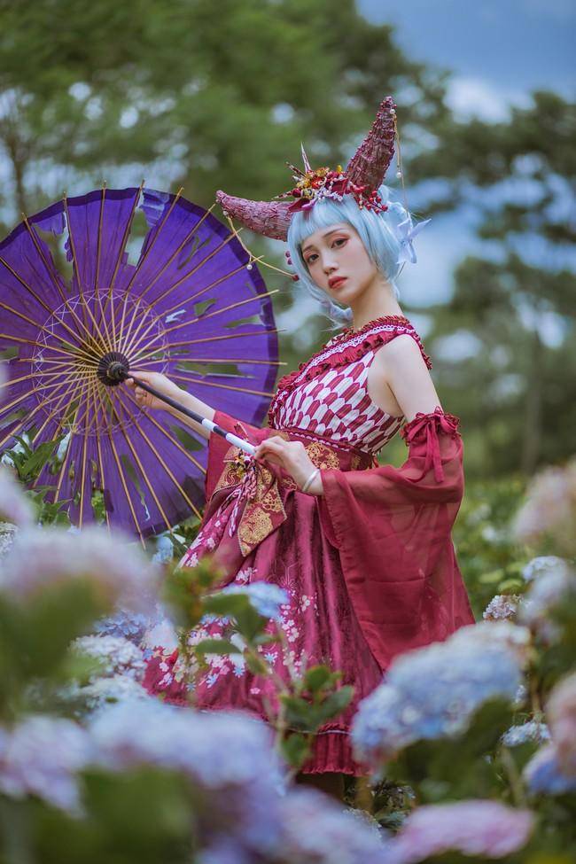 仙鹤报恩 LOLITA @大菠萝_qq (图5)