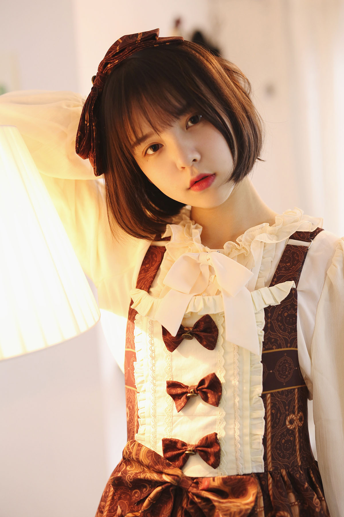 可爱的白丝美少女萌妹 @雨一颗(图3)