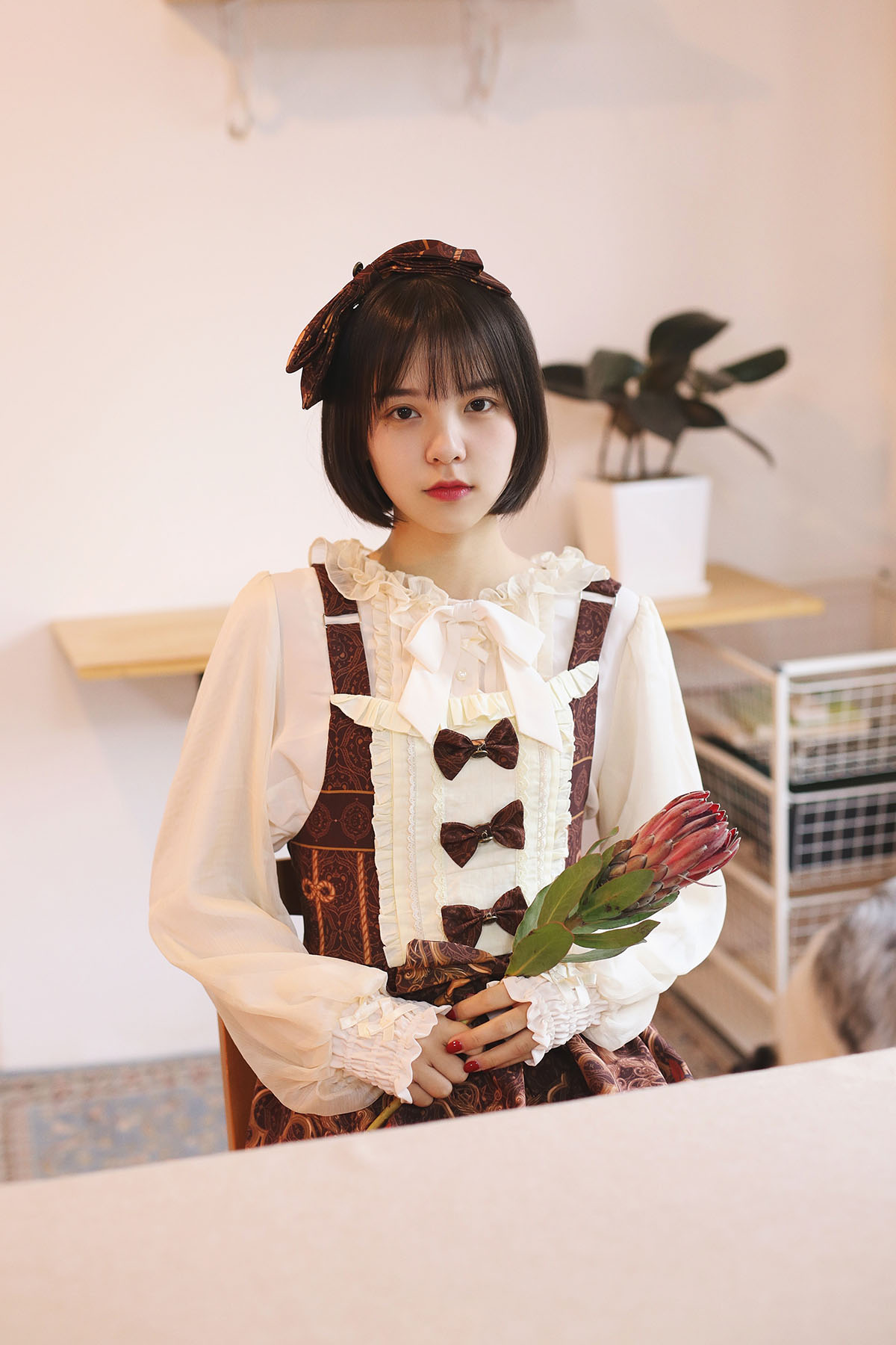 可爱的白丝美少女萌妹 @雨一颗(图7)