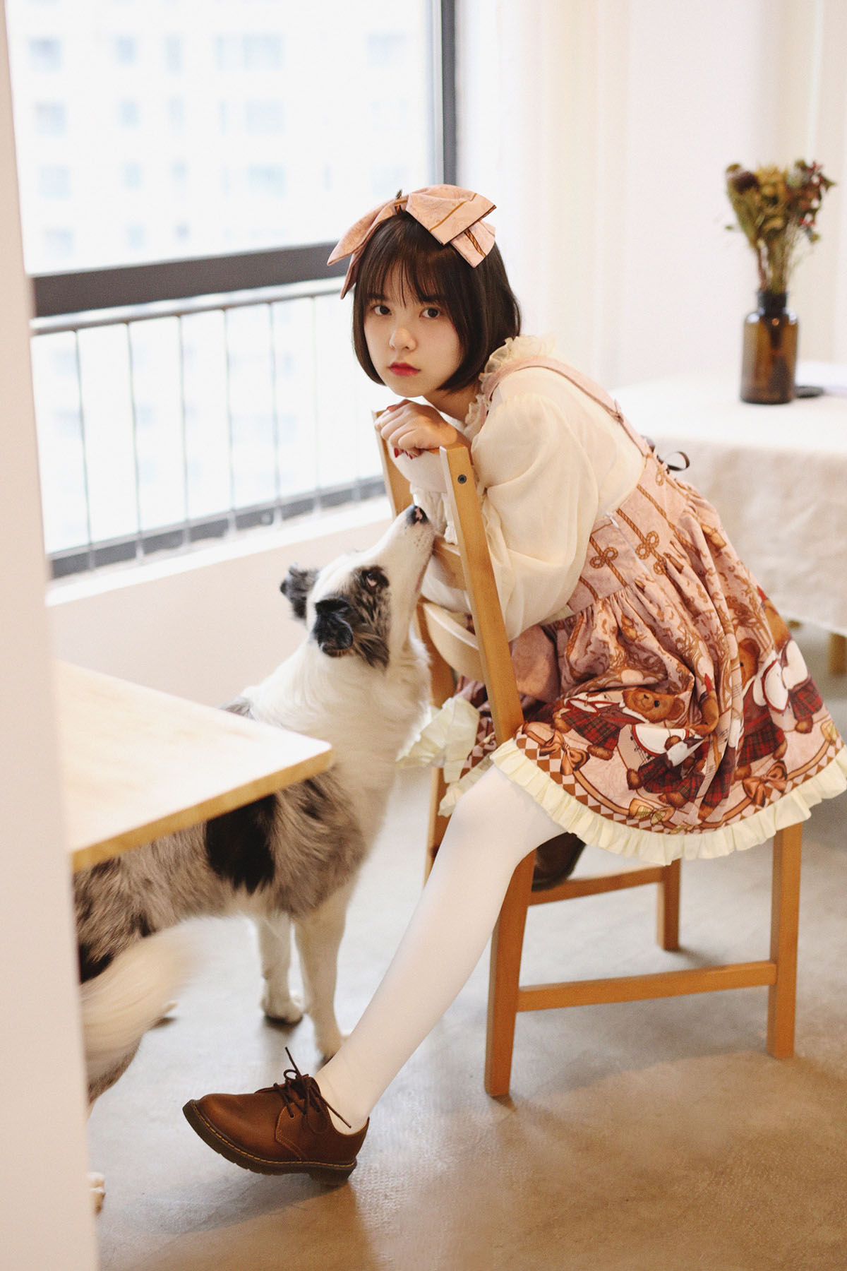 可爱的白丝美少女萌妹 @雨一颗(图6)