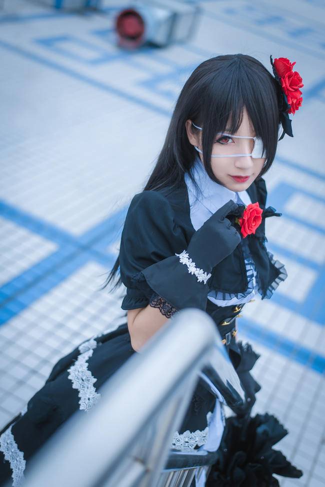 时崎狂三cosplay，出境人：季玖(图2)