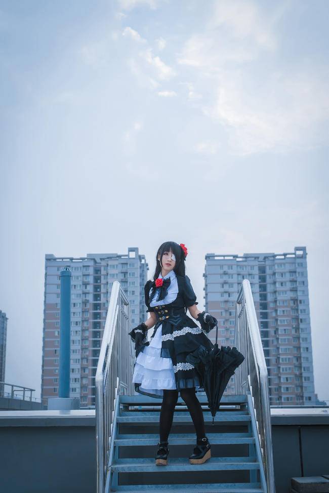 时崎狂三cosplay，出境人：季玖(图3)