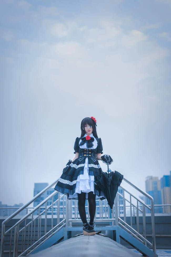 时崎狂三cosplay，出境人：季玖(图4)