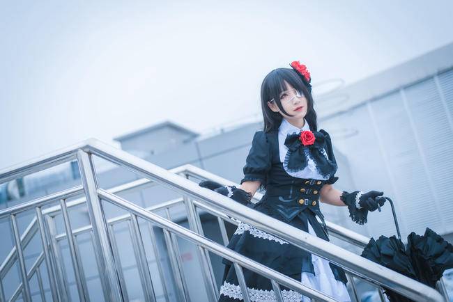 时崎狂三cosplay，出境人：季玖(图10)