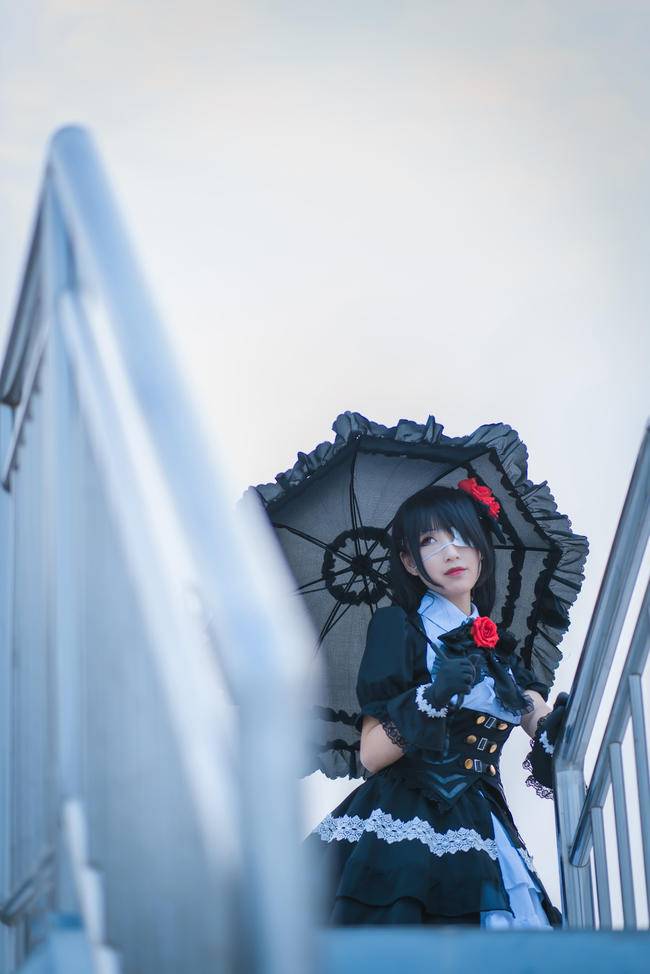 时崎狂三cosplay，出境人：季玖(图5)