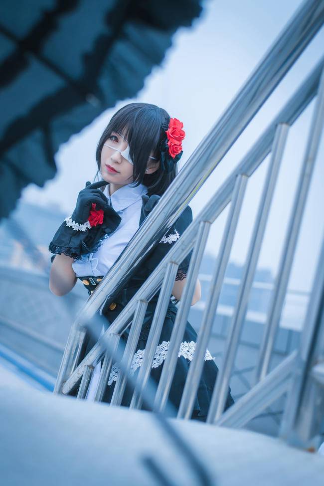 时崎狂三cosplay，出境人：季玖(图7)