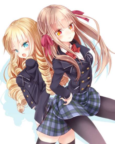 二次元百合美少女图集(图4)