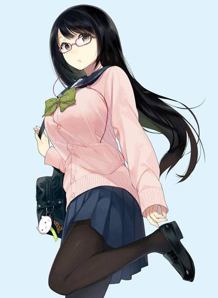 二次元眼镜萌娘美图系列八(图4)