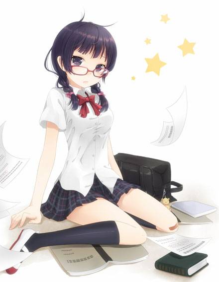 二次元眼镜萌娘美图系列八(图7)