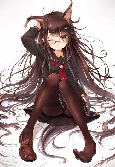 二次元眼镜萌娘美图系列八(图5)