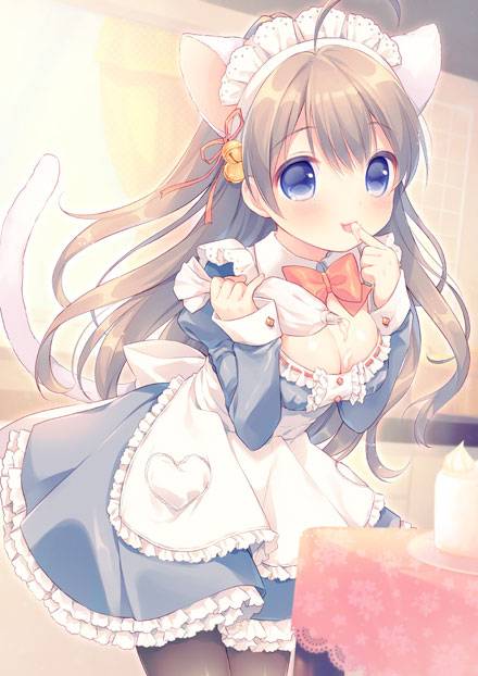 二次元女仆装美少女图集(图7)