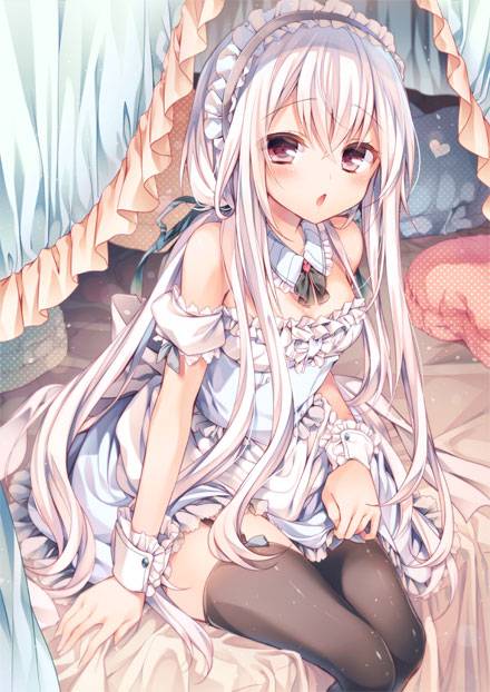 二次元女仆装美少女图集(图8)