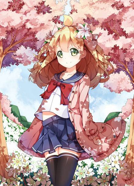二次元治愈系微笑美少女美图赏析(图5)