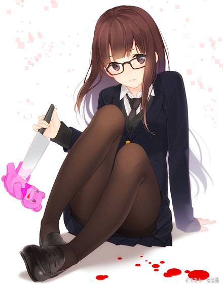 精选二次元黑丝美少女图集三(图6)
