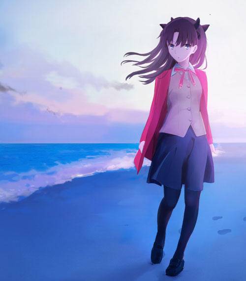 慵懒的动漫美少女双马尾萌妹纸(图5)
