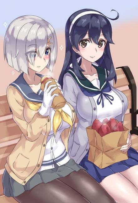 动漫美少女百合图片-蕾丝图(图4)