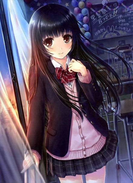 温暖的动漫美女(图1)