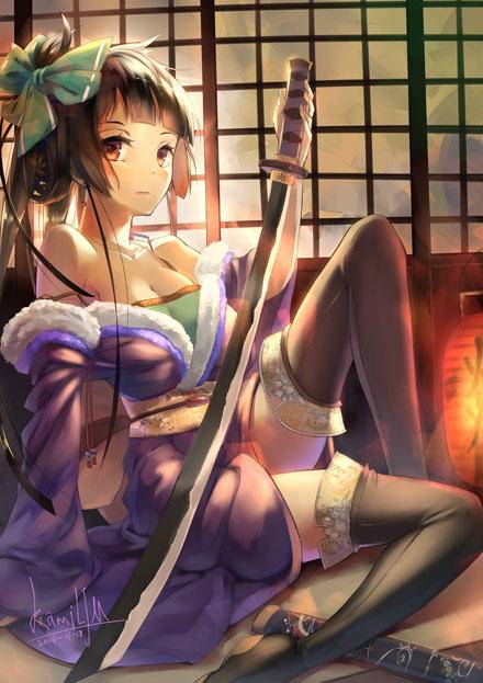 Cos部落-腿控福利-动漫黑丝美腿(图4)