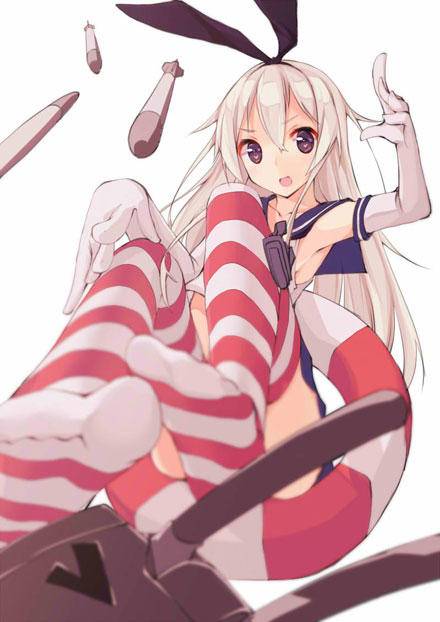 二次元动漫美少女美足图片(图2)
