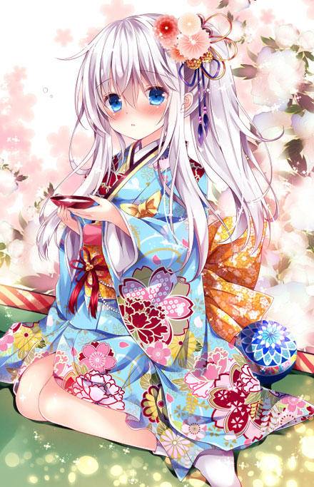 动漫美少女拜年图(图2)