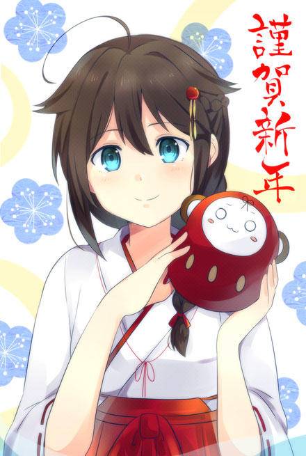 动漫美少女拜年图(图3)