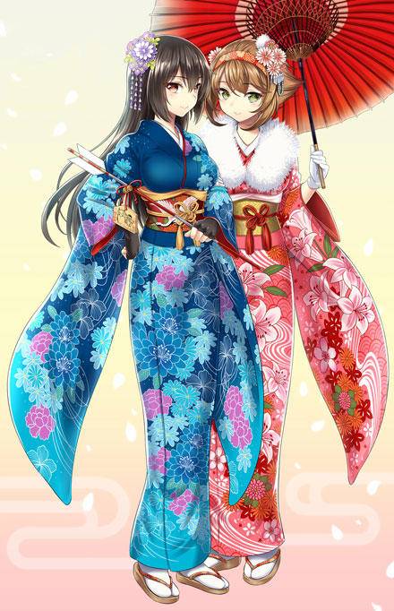 动漫美少女拜年图(图5)