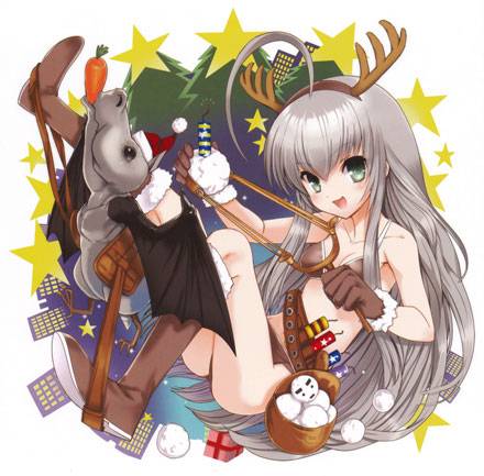 银发萌妹子奈亚子美二次元图片(图10)