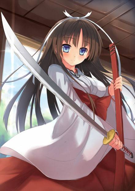 神社巫女星伽白雪美二次元图片(图2)
