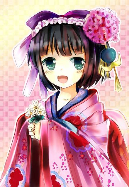 和服萌萝莉汤音萌二次元图片(图5)